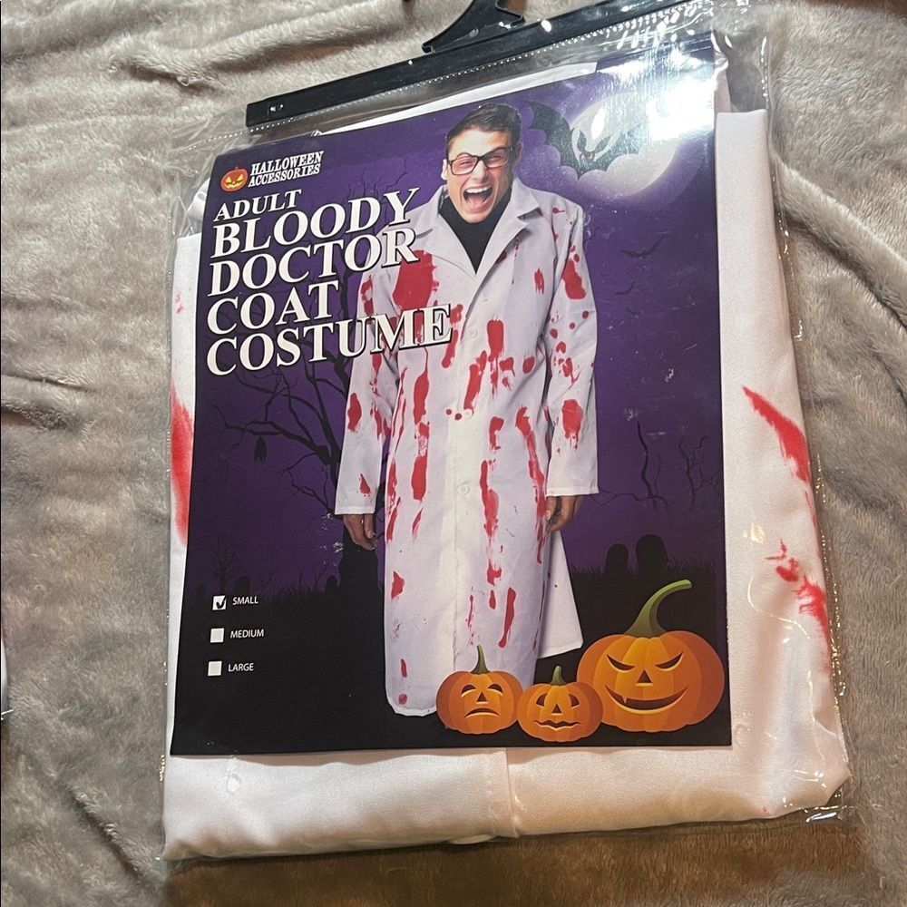 Bloody Doctor coat Costume NEW